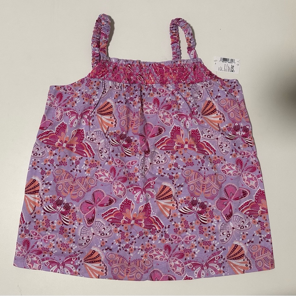 Children’s Place Girls Petal Purple Tank Top Size XL NWT